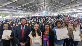 Entrega jefa de Gobierno Clara Brugada 6 mil créditos para Mejoramiento de Vivienda y mil escrituras