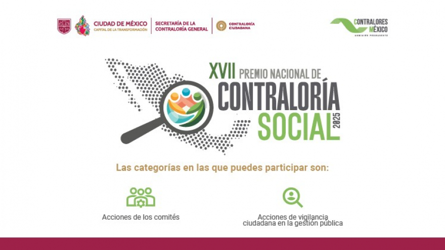 "Premio Nacional de Contraloría Social XVII" 2025